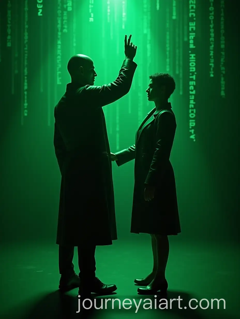 Neo-and-Trinity-in-MatrixInspired-Pose-with-Cyberpunk-Neon-Glow
