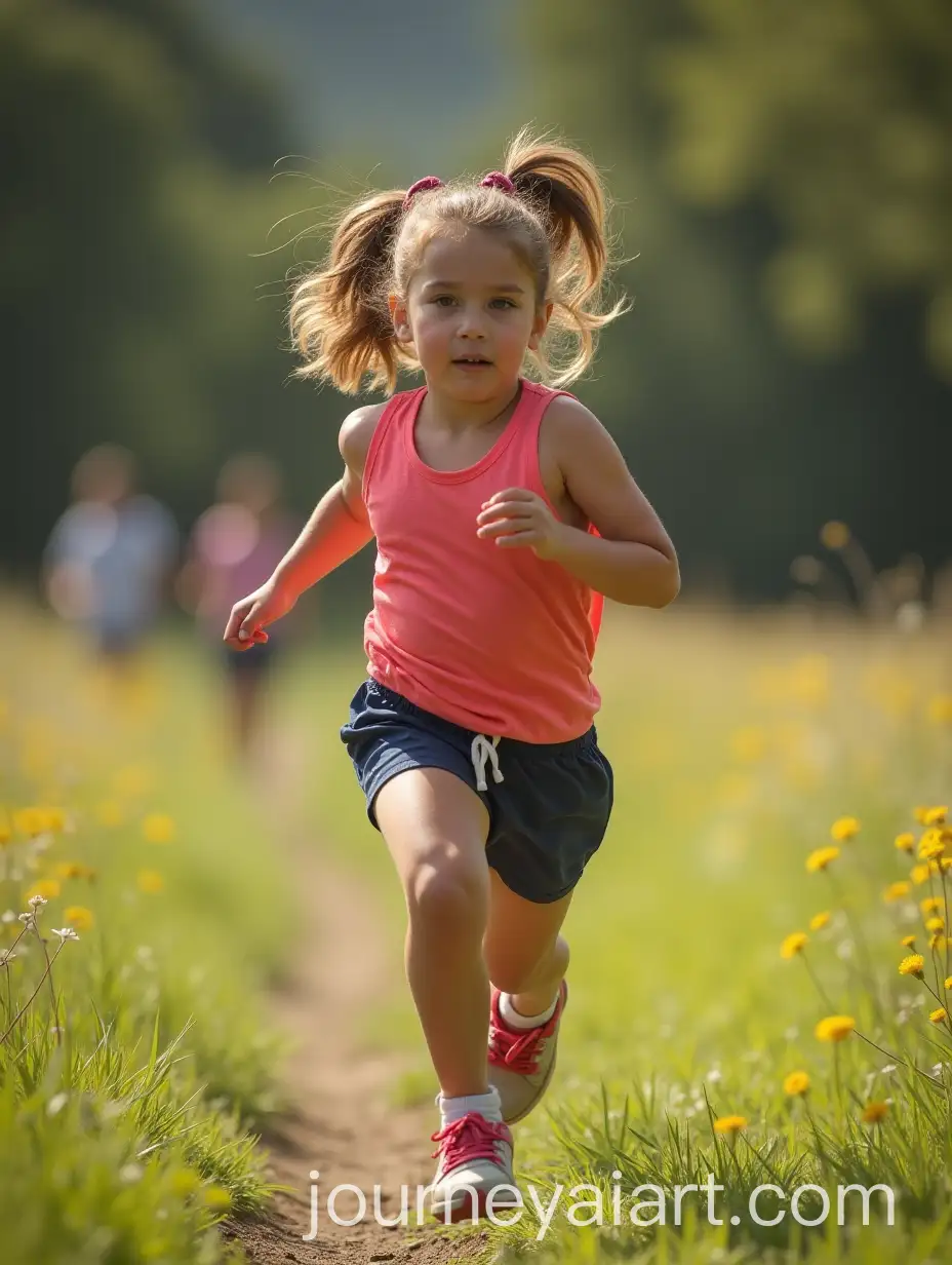 Young-Girl-Running-in-a-Scenic-Landscape