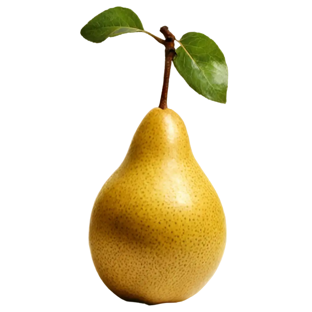 Golden-Pear-PNG-Image-Capturing-the-Radiance-of-Nature-in-HighQuality-Format