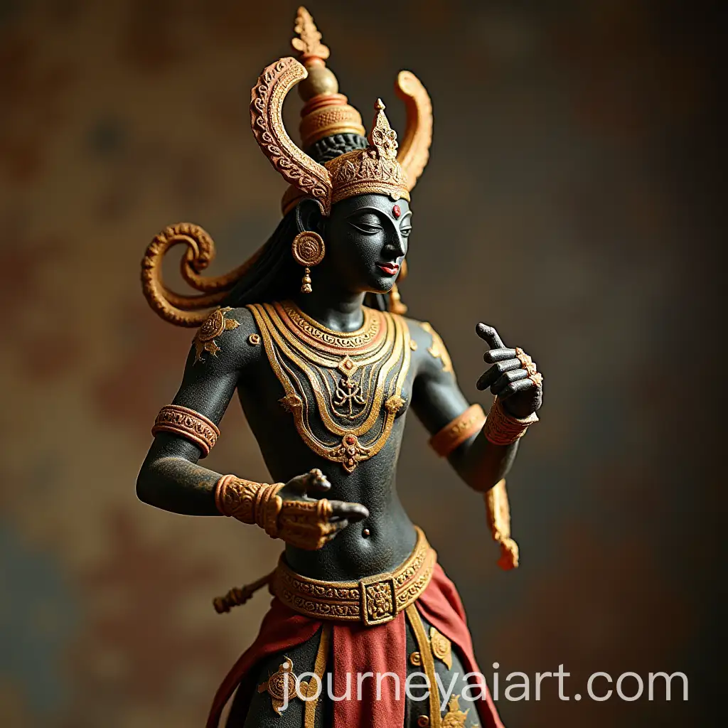 Wayang-Figure-of-Arjuna-in-Traditional-Indonesian-Shadow-Puppetry