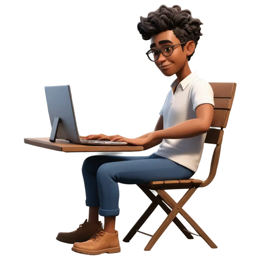 Cartoon-Style-Character-Typing-on-Computer-PNG-Image-for-Digital-ArtPNG-Image-Usage-Scenarios-and-Web-Design