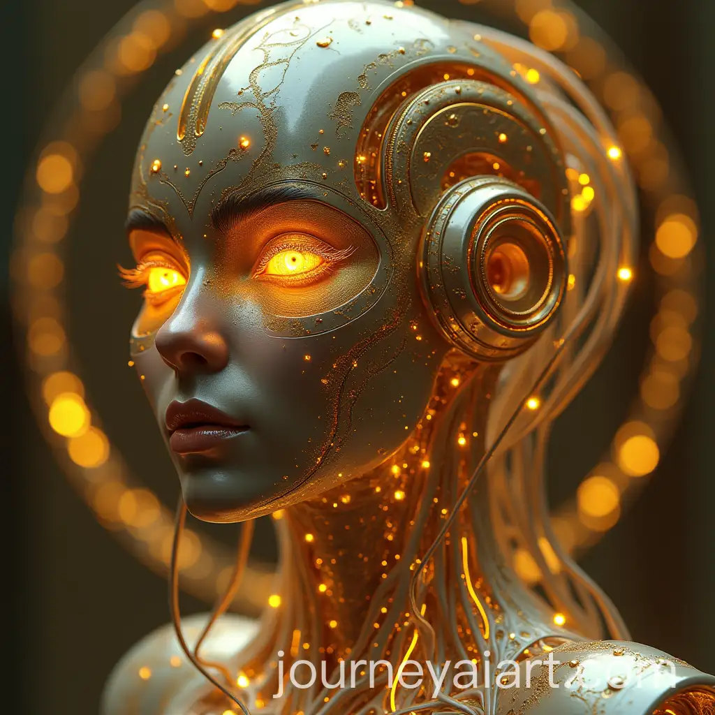 Hyperrealistic-Biomechanical-Goddess-in-a-Fractal-CyberTemple