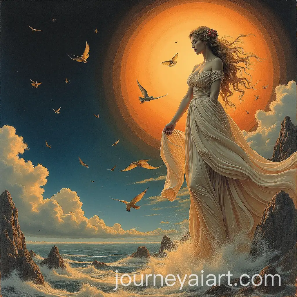 Surreal-Dream-Goddess-Venus-in-Olympus-Artwork