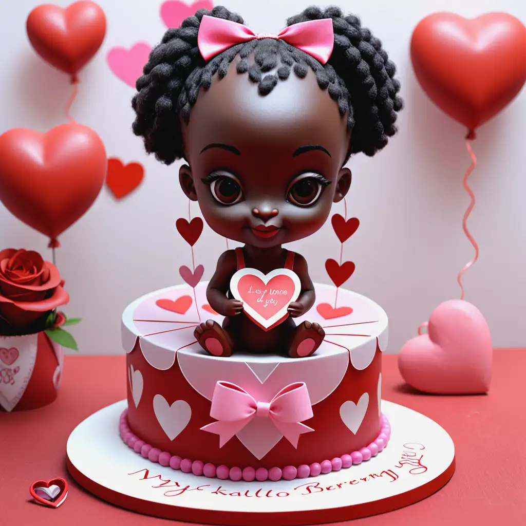 A Valentine's gift to "Nyakallo Bereng"

Make it cute, it's for a lady