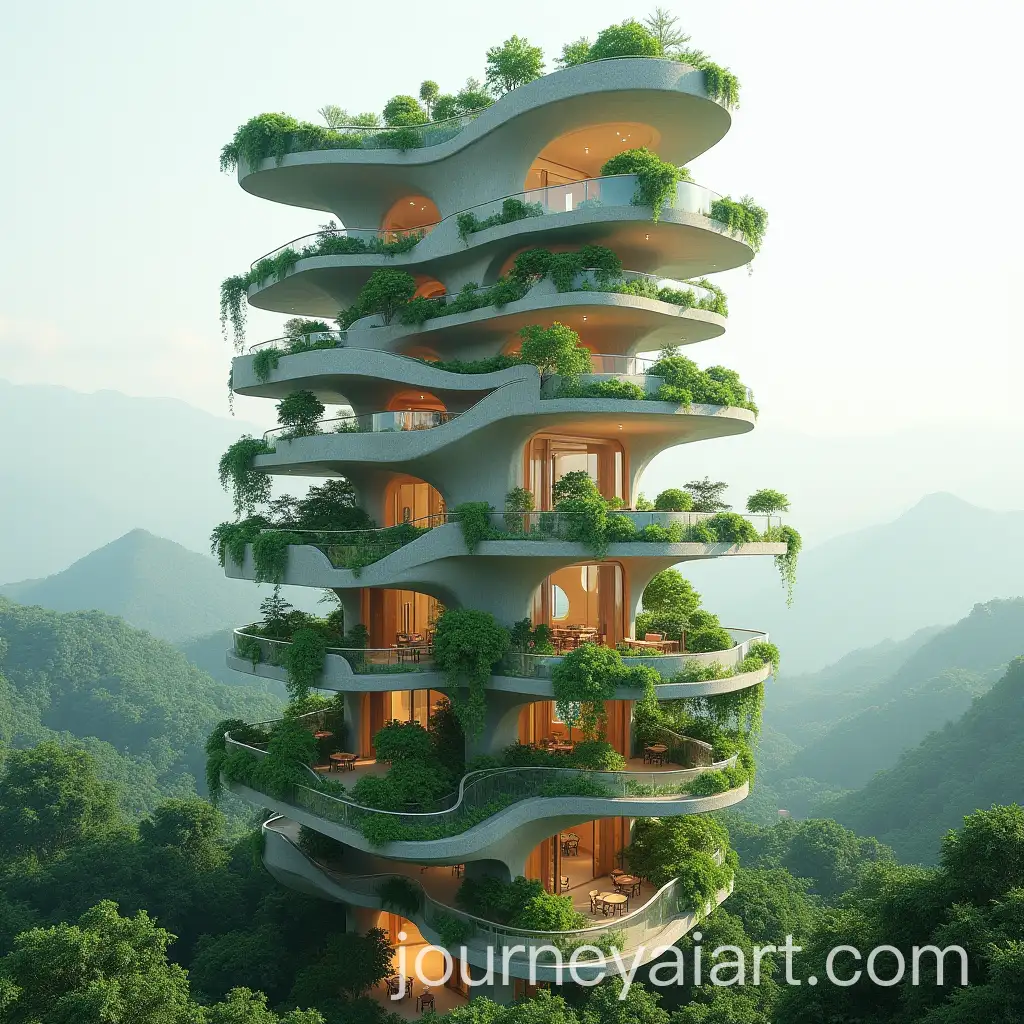 Futuristic-5Floor-Sustainable-Biophilic-Tower-with-Terraces-and-Plants