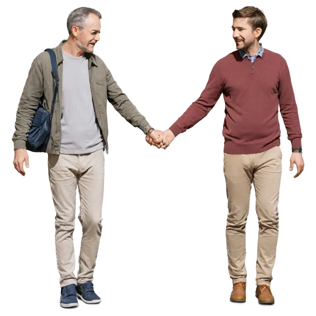 Heartwarming-PNG-Image-of-a-Son-Holding-Hands-with-His-Father