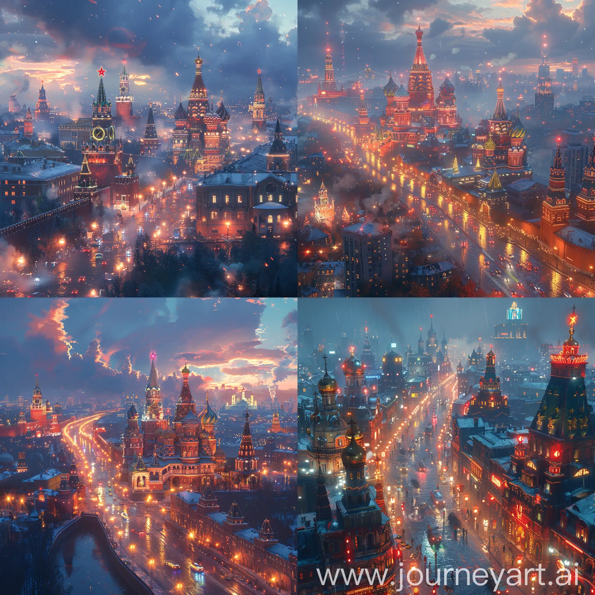 Futuristic-Moscow-Cityscape-with-Skyscrapers-and-Autonomous-Vehicles