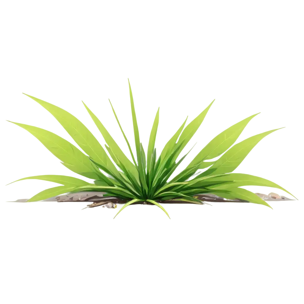 Beach-Plant-in-Anime-Style-PNG-HighQuality-Digital-Art-for-Multiple-Applications