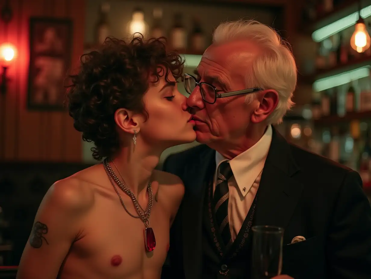 13YearOld-Sicilian-Boy-and-Elderly-Man-in-Amsterdam-Bar-Portrait