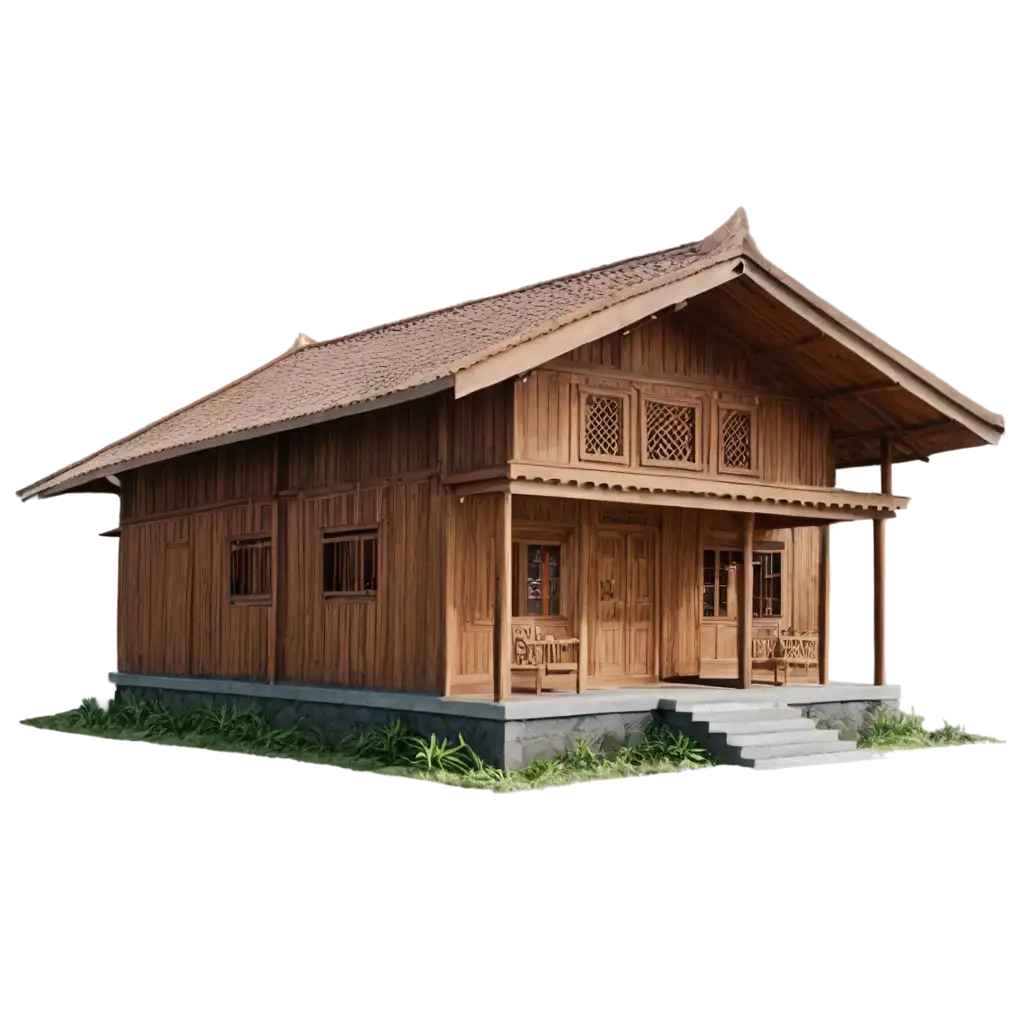 PNG-Image-of-Joglo-Traditional-House-from-Indonesia