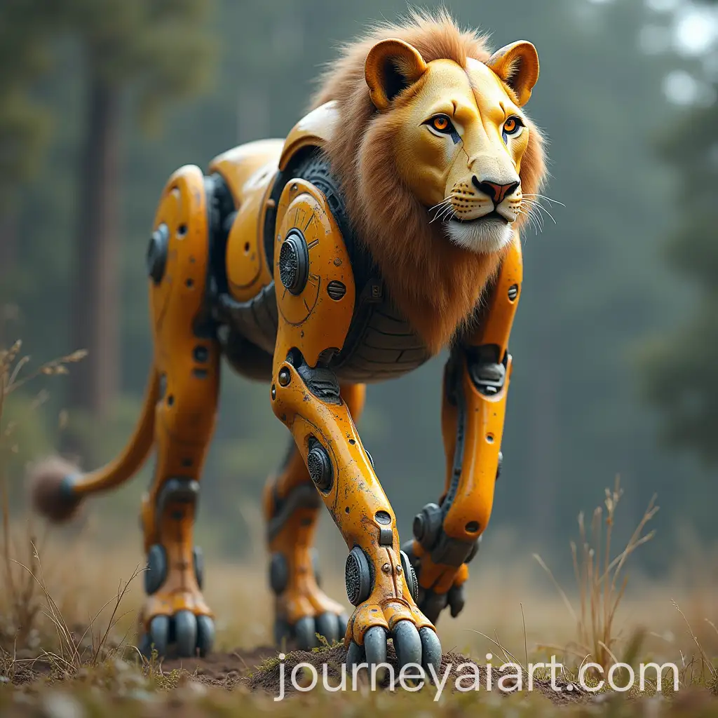 Robot-Lion-with-Human-Body-Futuristic-Design