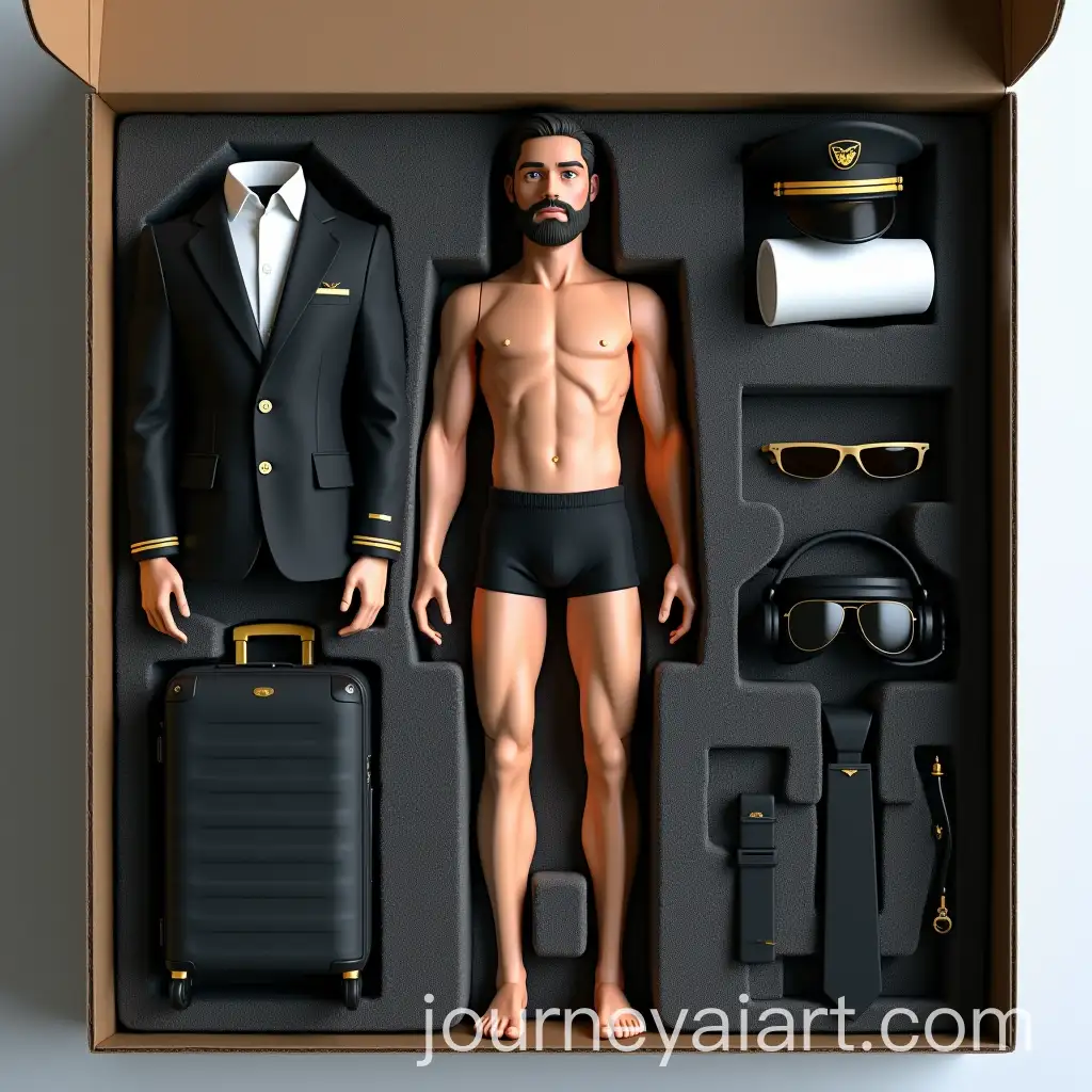 Luxury-Collectible-Male-Airline-Pilot-Action-Figure-with-Detailed-Accessories