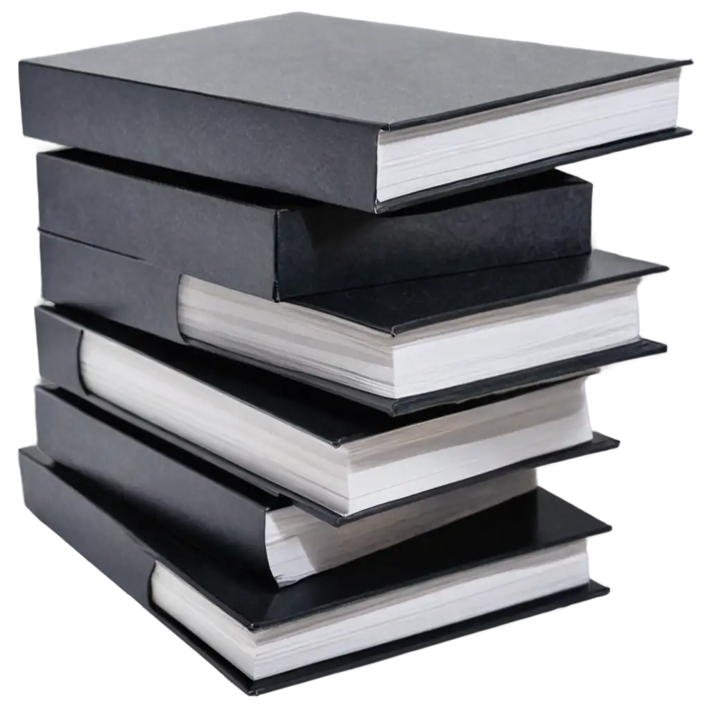 HighQuality-PNG-Image-ofPNG-Image-Usage-Analysis-a-Large-Stack-of-Paper-Documents-for-Various-Uses
