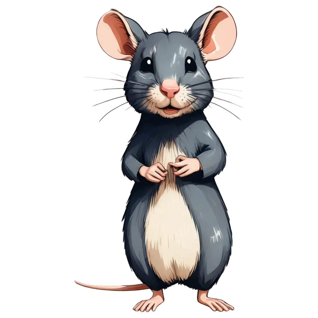 Stylized-Rat-in-Manga-Style-PNG-Captivating-Art-for-Anime-Fans