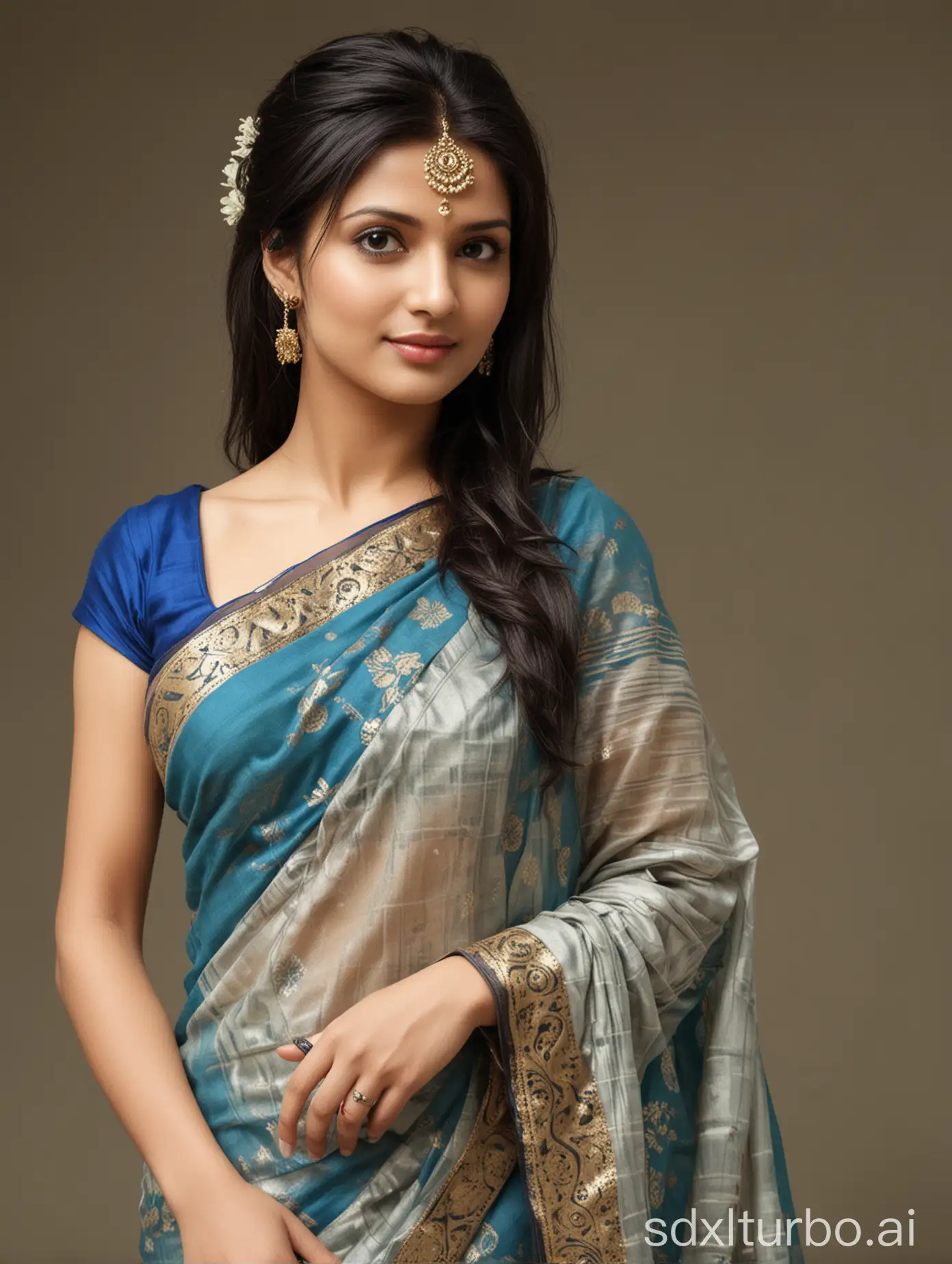 Elegant-Indian-Women-in-Traditional-Sarees