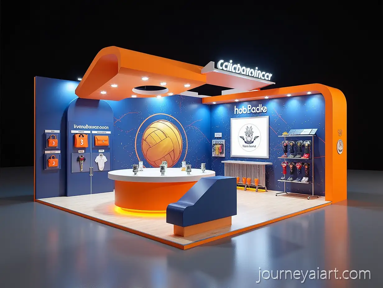 3D-Design-of-Interactive-VolleyballVolleyball-Interactive-Booth-Design-Booth-with-LED-Wall-and-Merchandise-Spot