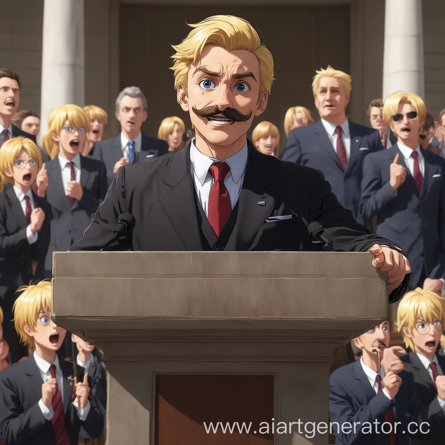 President-Giving-Energetic-Speech-in-Anime-Style