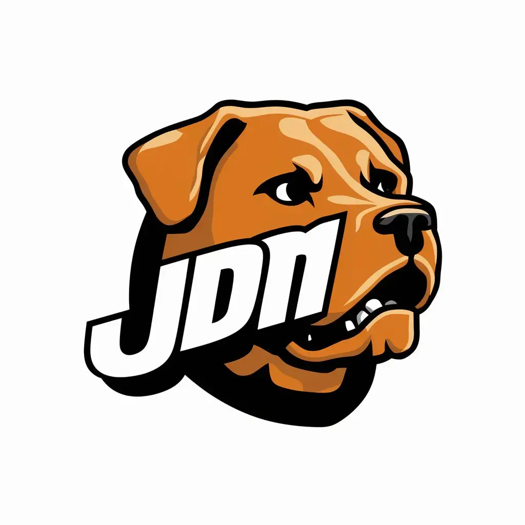 LOGO Design For JDM 3D Rottweiler Head Logo with Modern Aesthetic