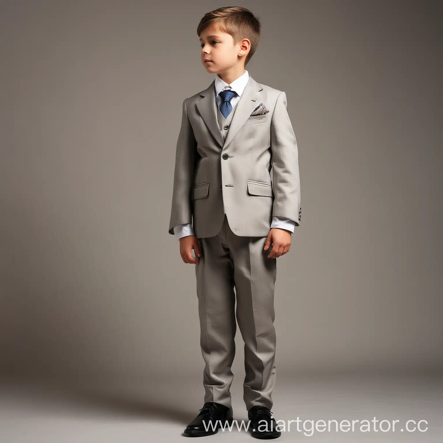 Boy-in-Grooms-Suit-Full-Body-Profile-View