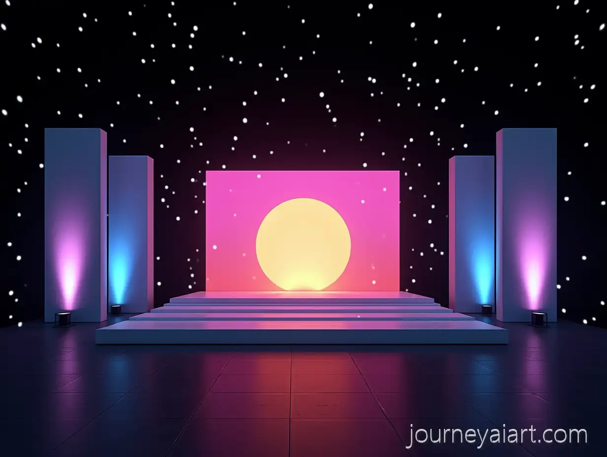 Modern-Stage-Design-for-International-Date-Palm-Festival-with-LED-Screen-and-Logo-Placement