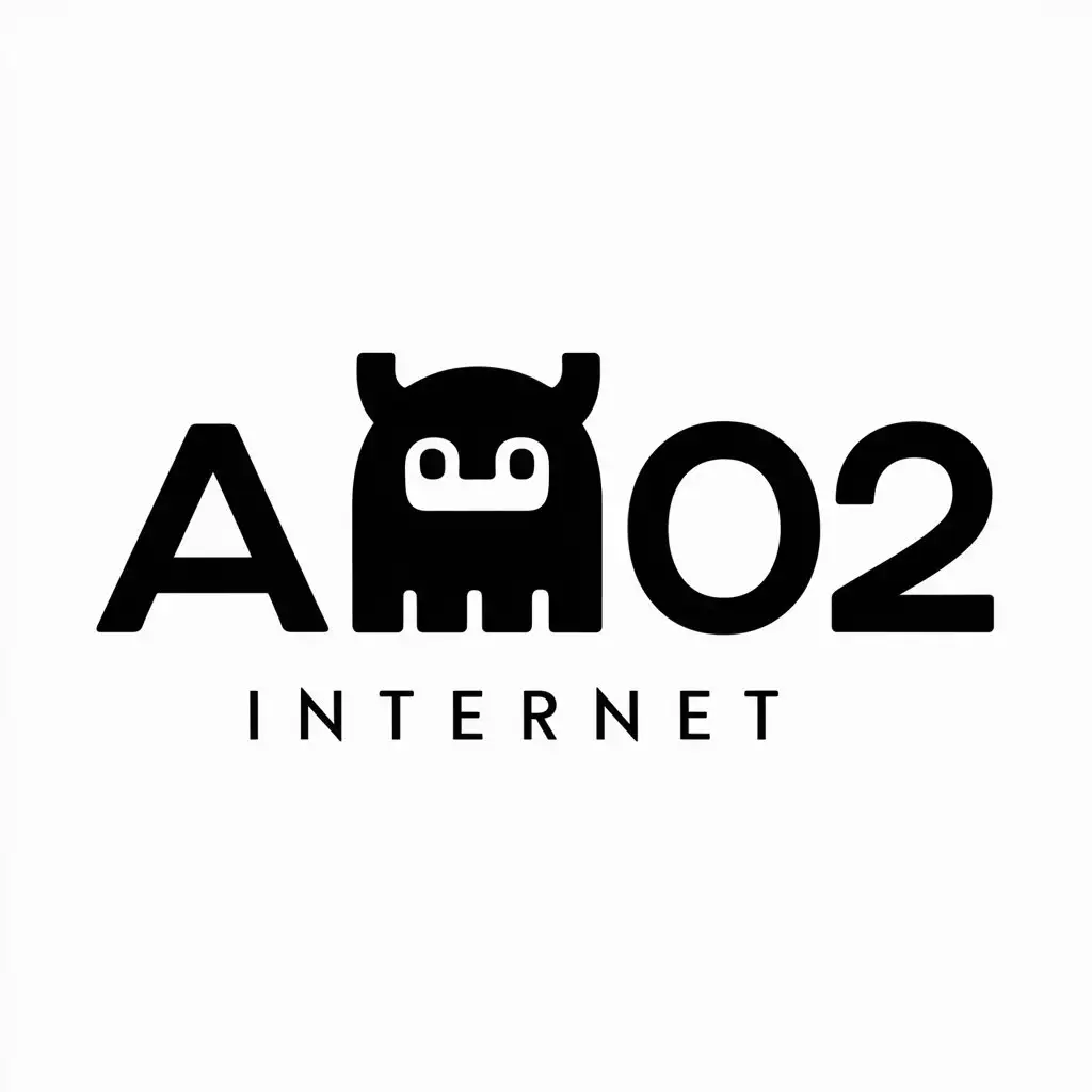 a logo design,with the text "a202", main symbol:Monster,Moderate,be used in Internet industry,clear background