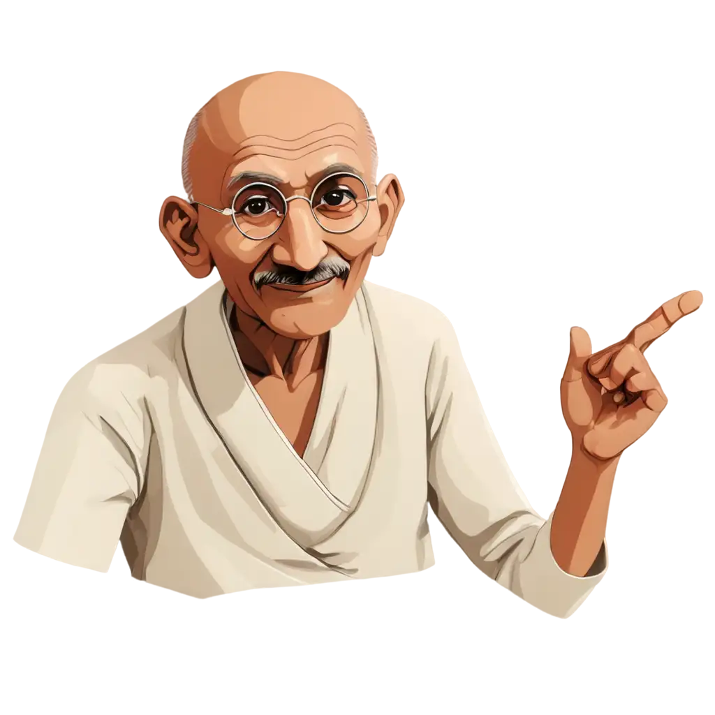 Mahatma-Gandhi-Animated-PNG-Image-for-Creative-Projects