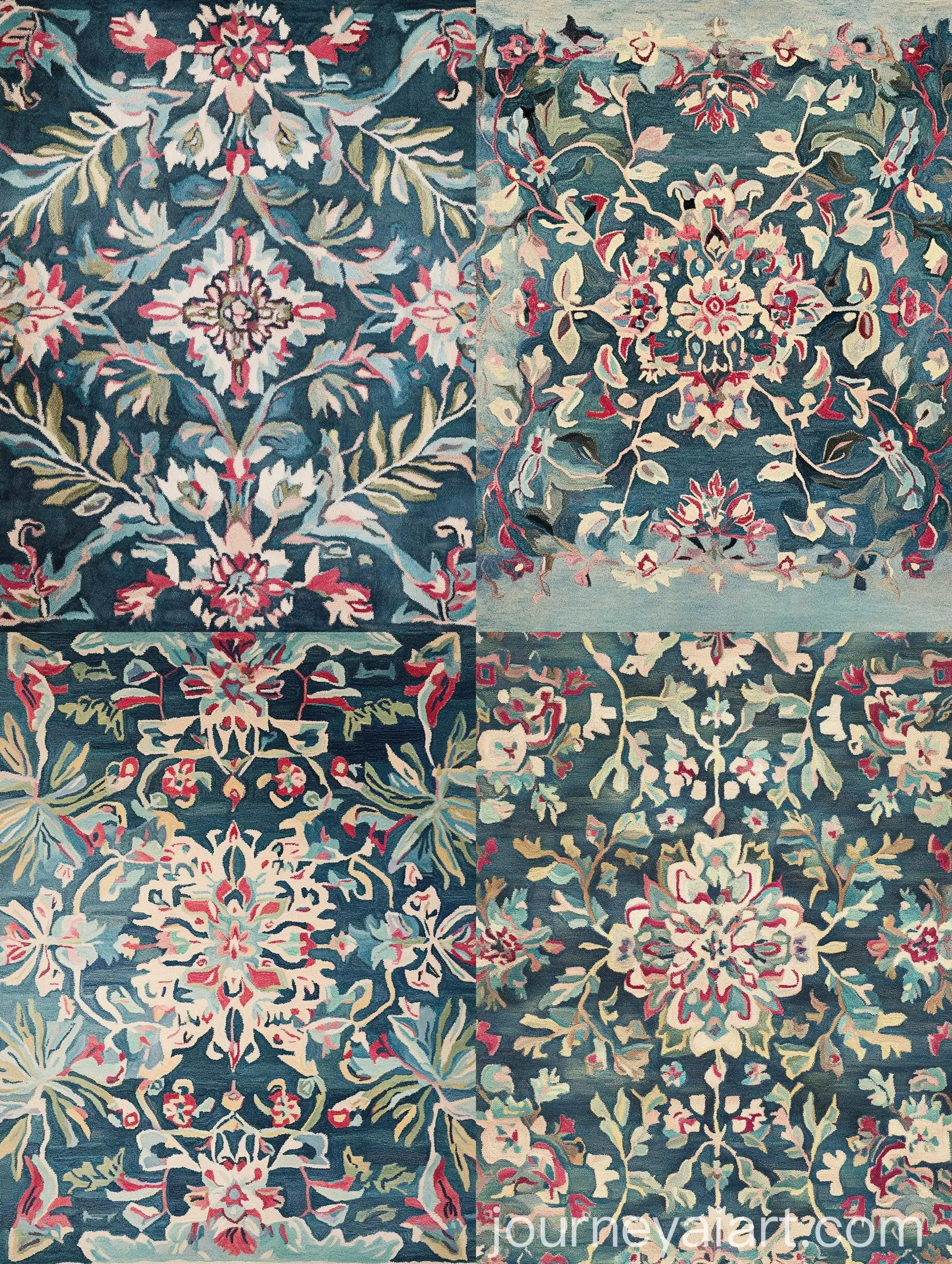 NatureInspired-Palm-Branch-Rug-Design-in-Monets-Palette