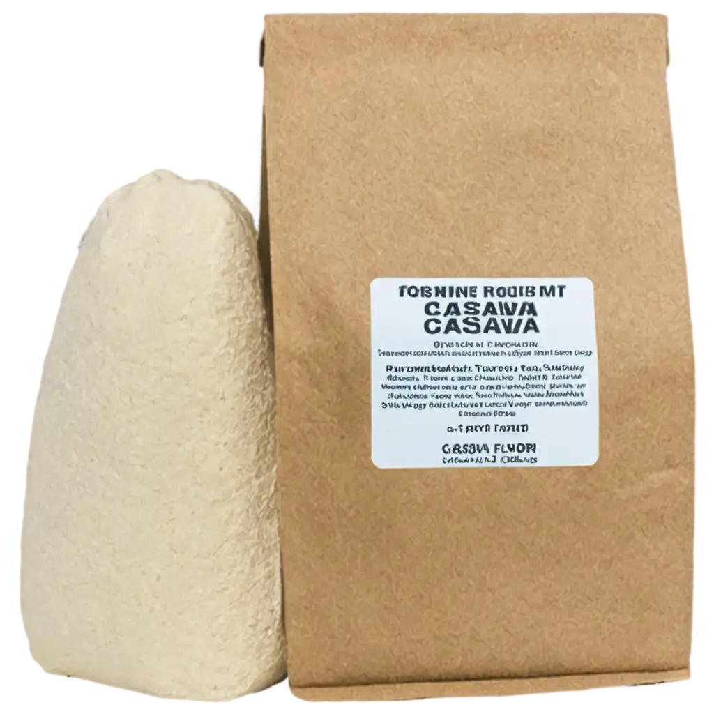 Cassava-FlourPNG-Image-Usage-Scenarios-with-Label-PNG-HighQuality-Image-for-Product-Branding-Marketing