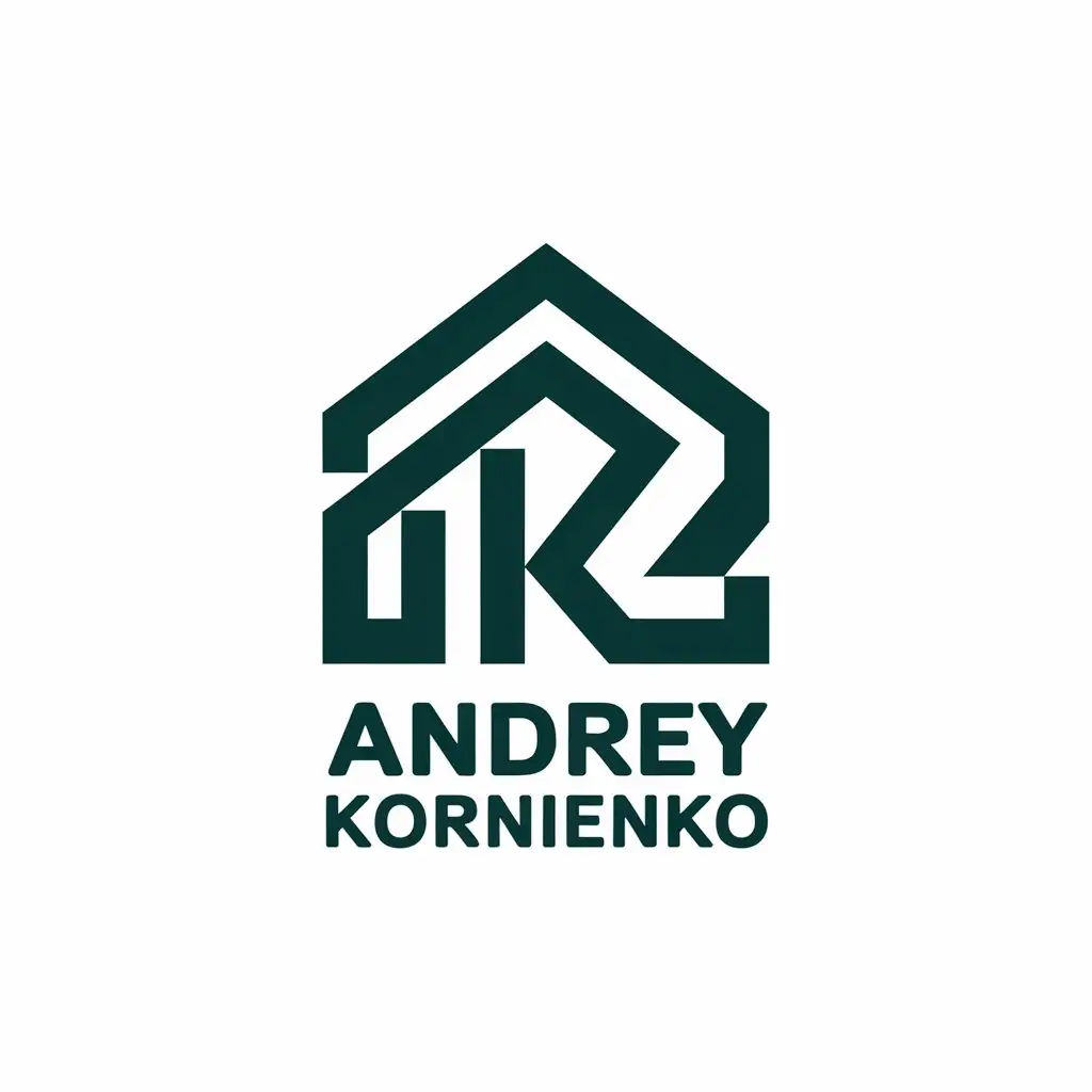 LOGO-Design-for-Andrey-Kornienko-House-Symbol-with-Clear-Background-for-Professional-Services