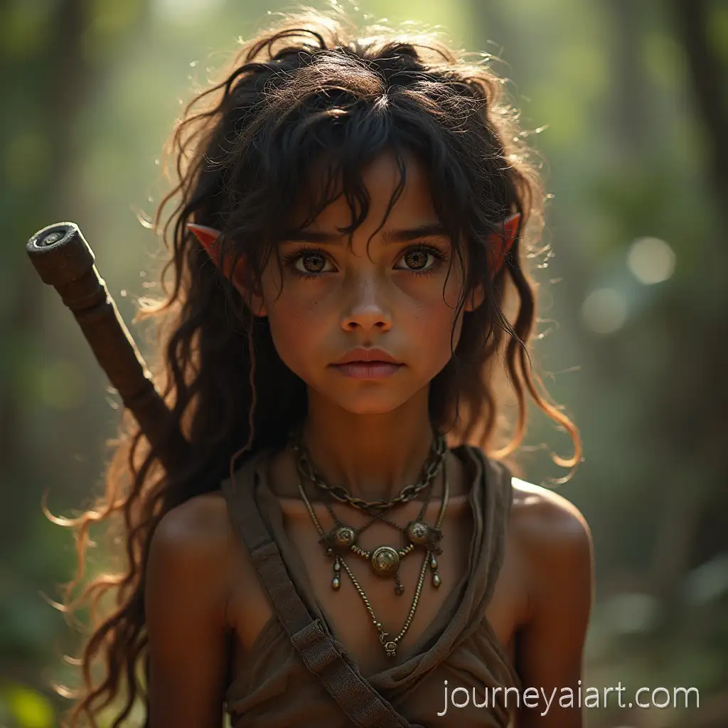 Zendaya-as-a-Neanderthal-with-Browridge-in-Prehistoric-Setting