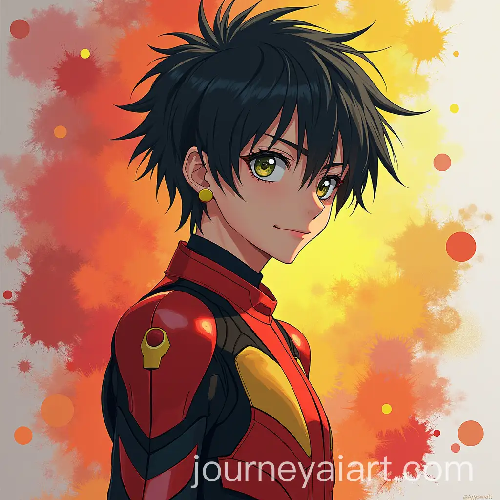 Ryoji-Kaji-from-Neon-Genesis-Evangelion-in-a-Dramatic-Portrait