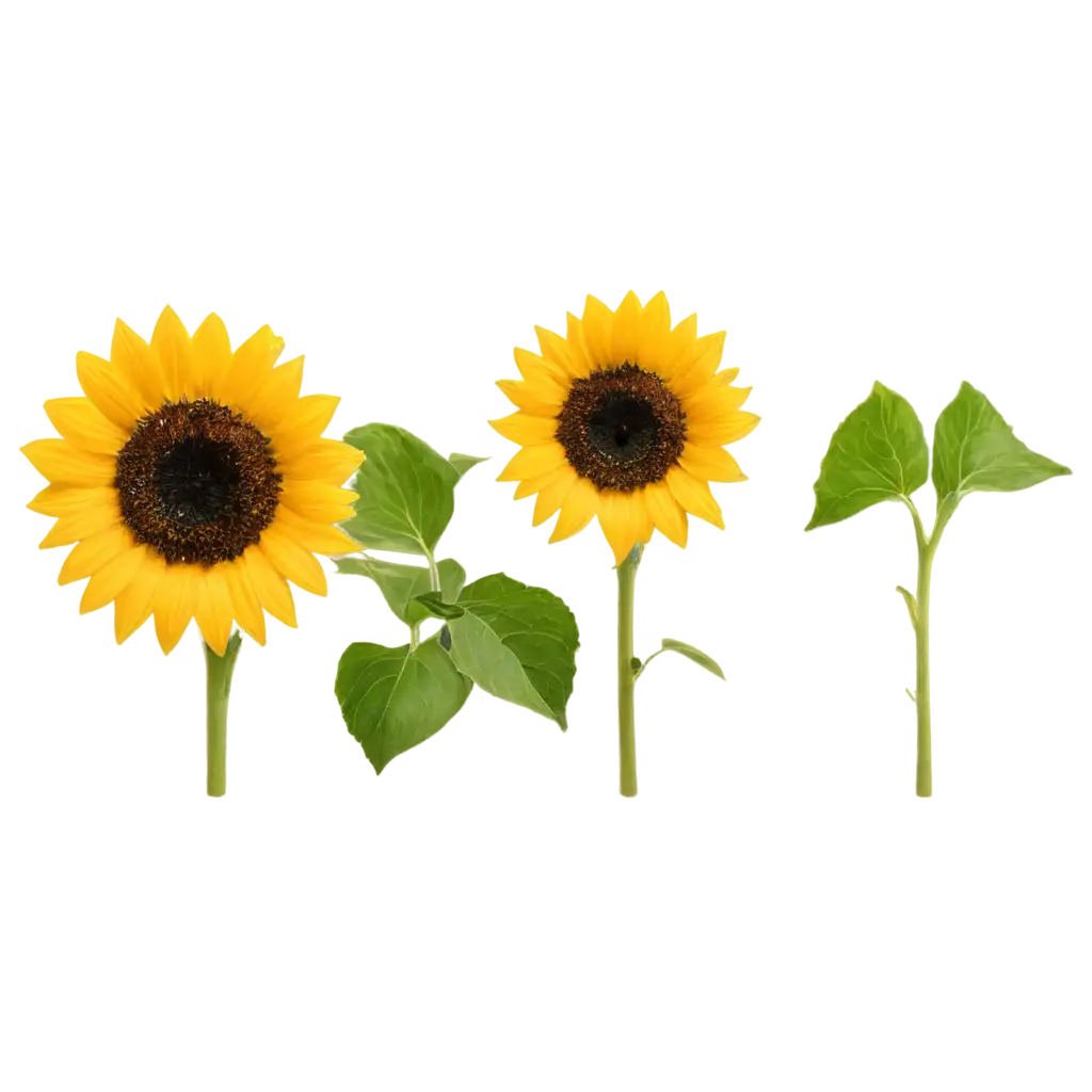 HighQuality-Sunflower-PNG-Image-for-Versatile-Use-in-Digital-Creations