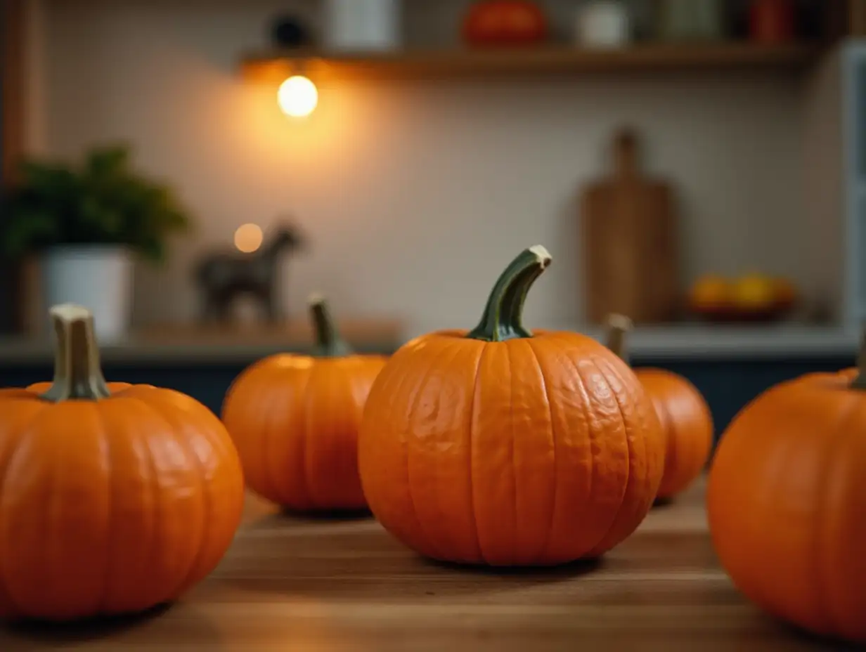 Spooky-Season-Celebration-Pumpkins-Centerpiece-in-a-Cozy-Kitchen