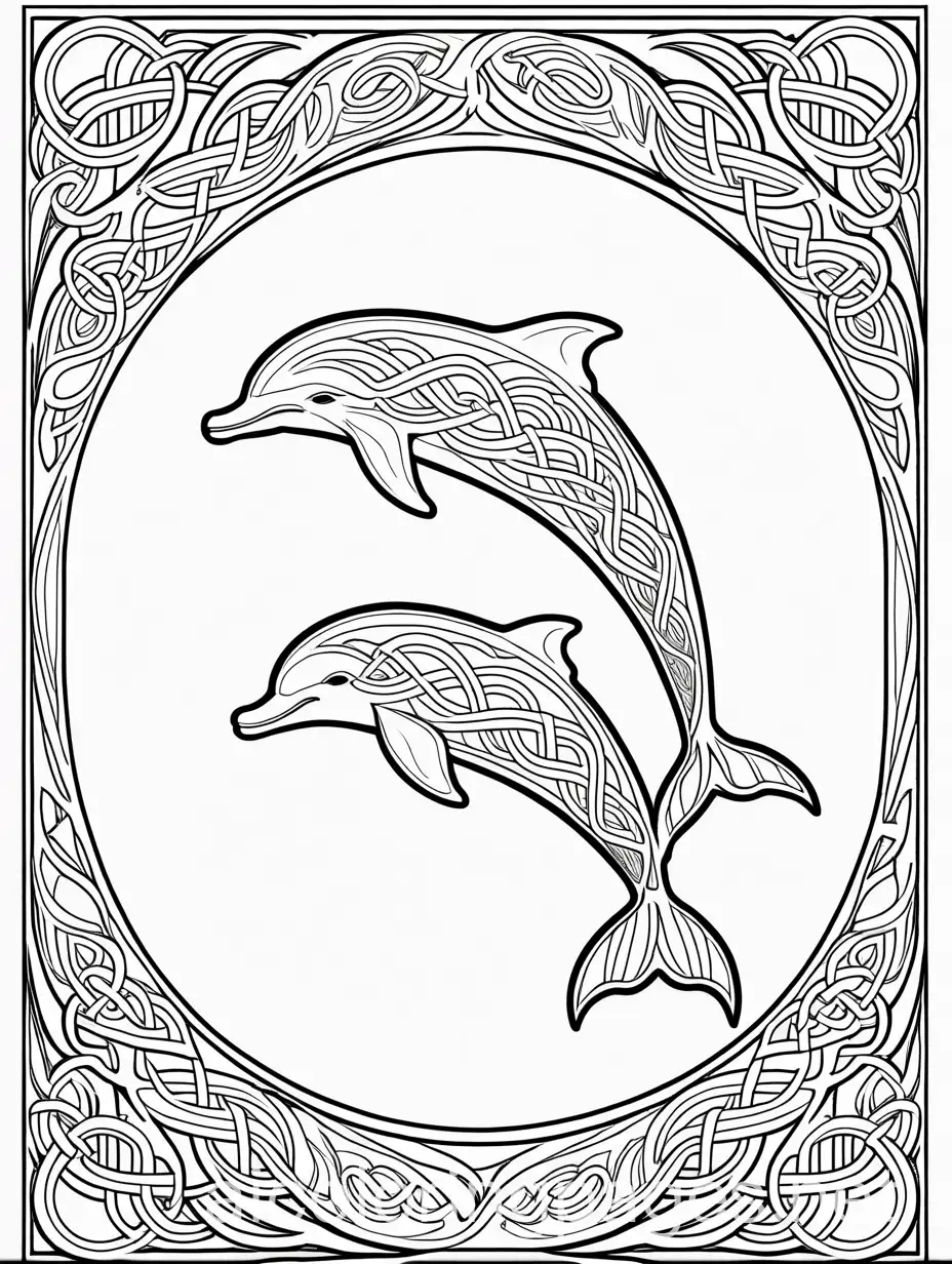 Celtic-Dolphin-Coloring-Page-for-Kids