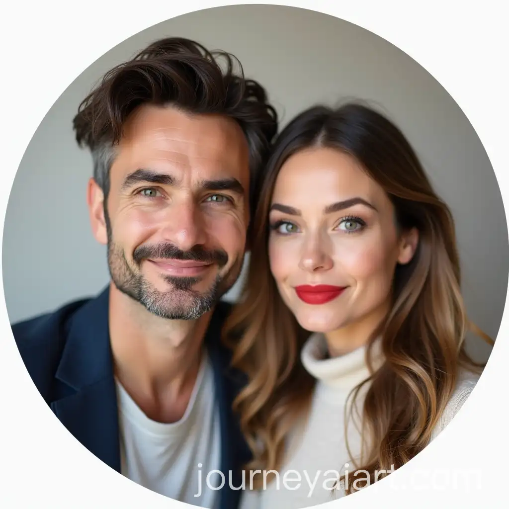 Stylish-Couple-Portrait-with-Expressive-Features