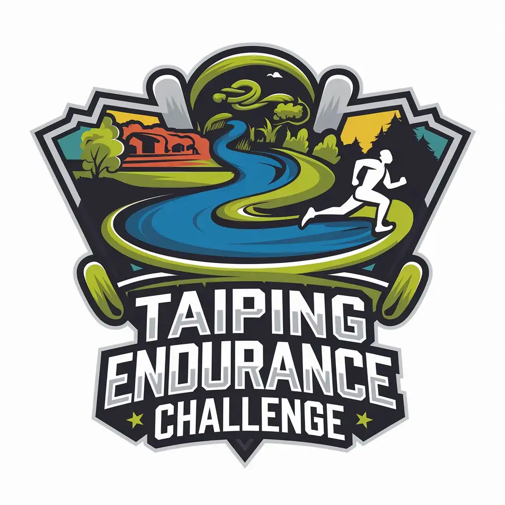 LOGO Design for Taiping Endurance Challenge Lake Garden and Runner Theme