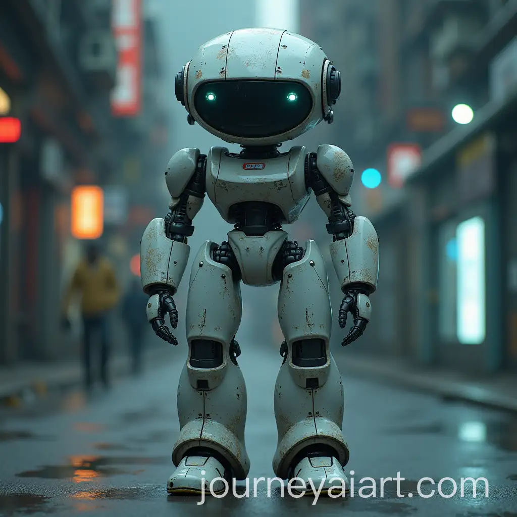 Robot-Unit-77-on-a-Mission-to-Deliver-Vital-Data-Core