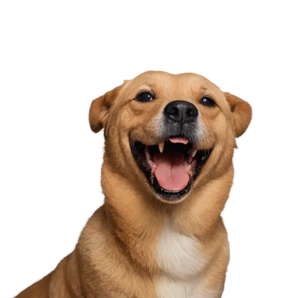 Laughing-Dog-PNG-Capturing-Joy-in-HighQuality-Image-Format