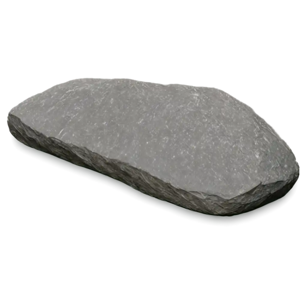 Dark-Gray-Stone-with-Small-Indentations-in-Perspective-PNG-Image-for-HighQuality-Digital-Use