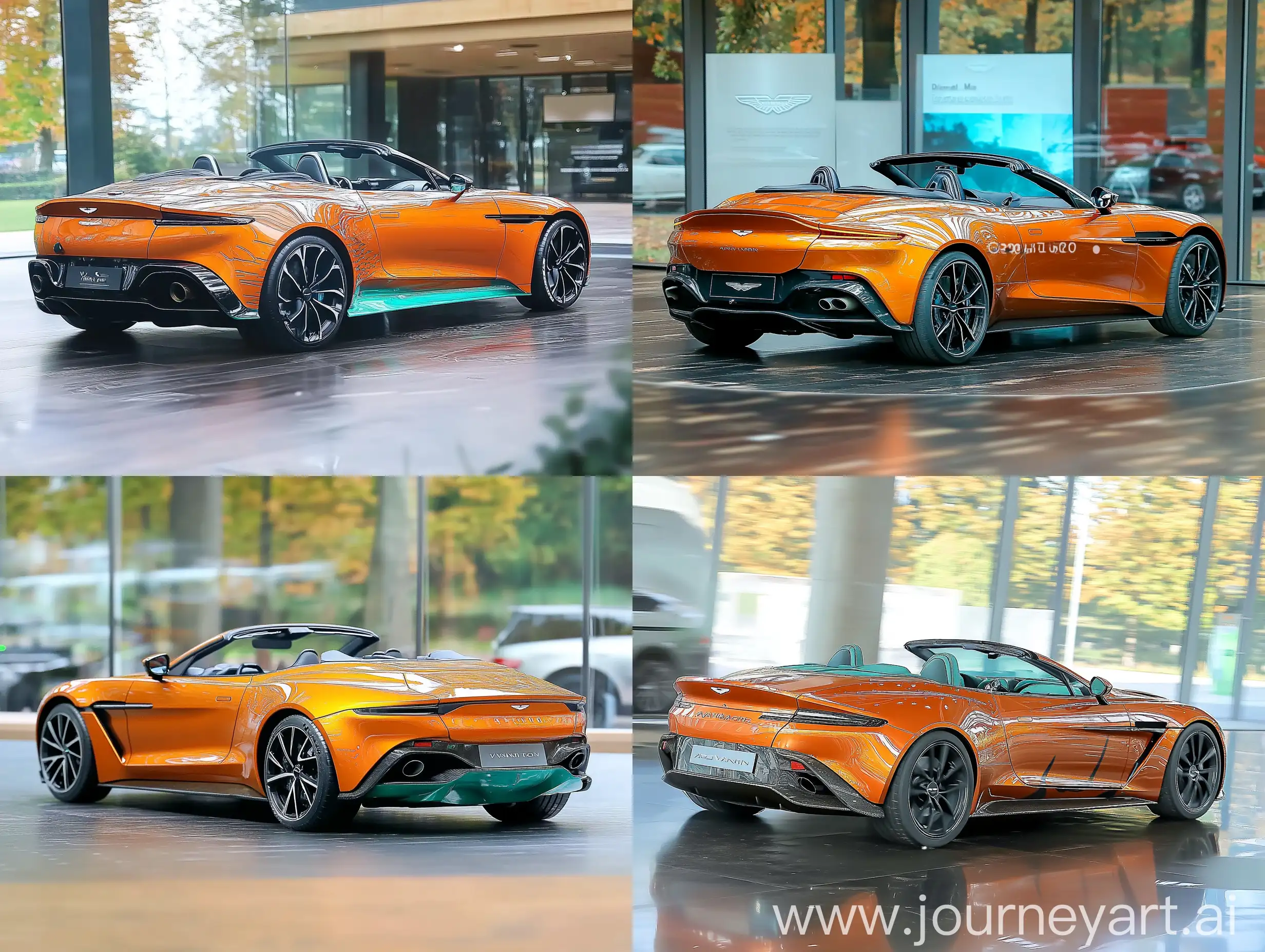 2025-Aston-Martin-Vanquish-Volante-Coupe-Displayed-in-International-Exhibition-Hall