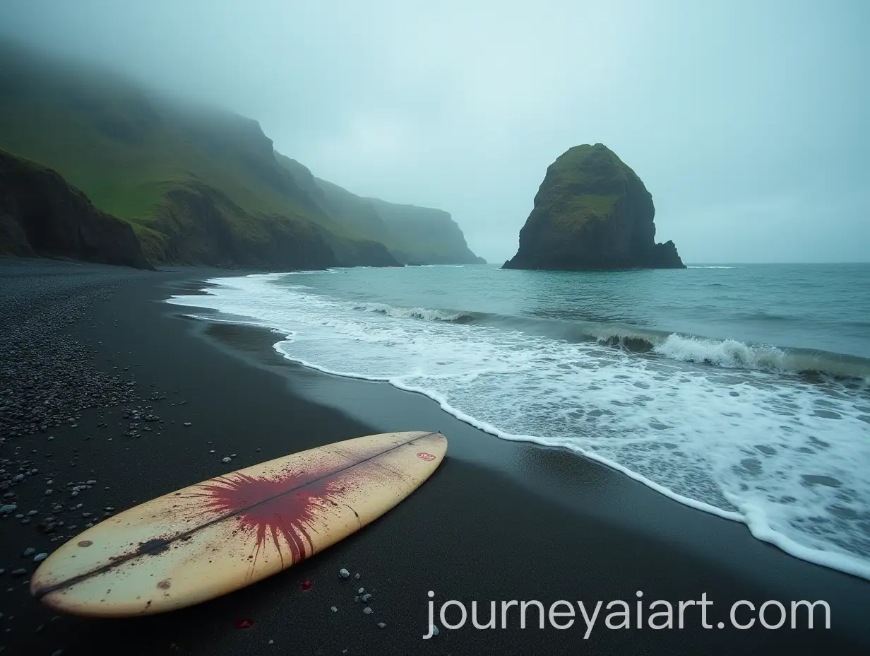 Mysterious-Irish-Cove-with-Bloodstained-Surfboard