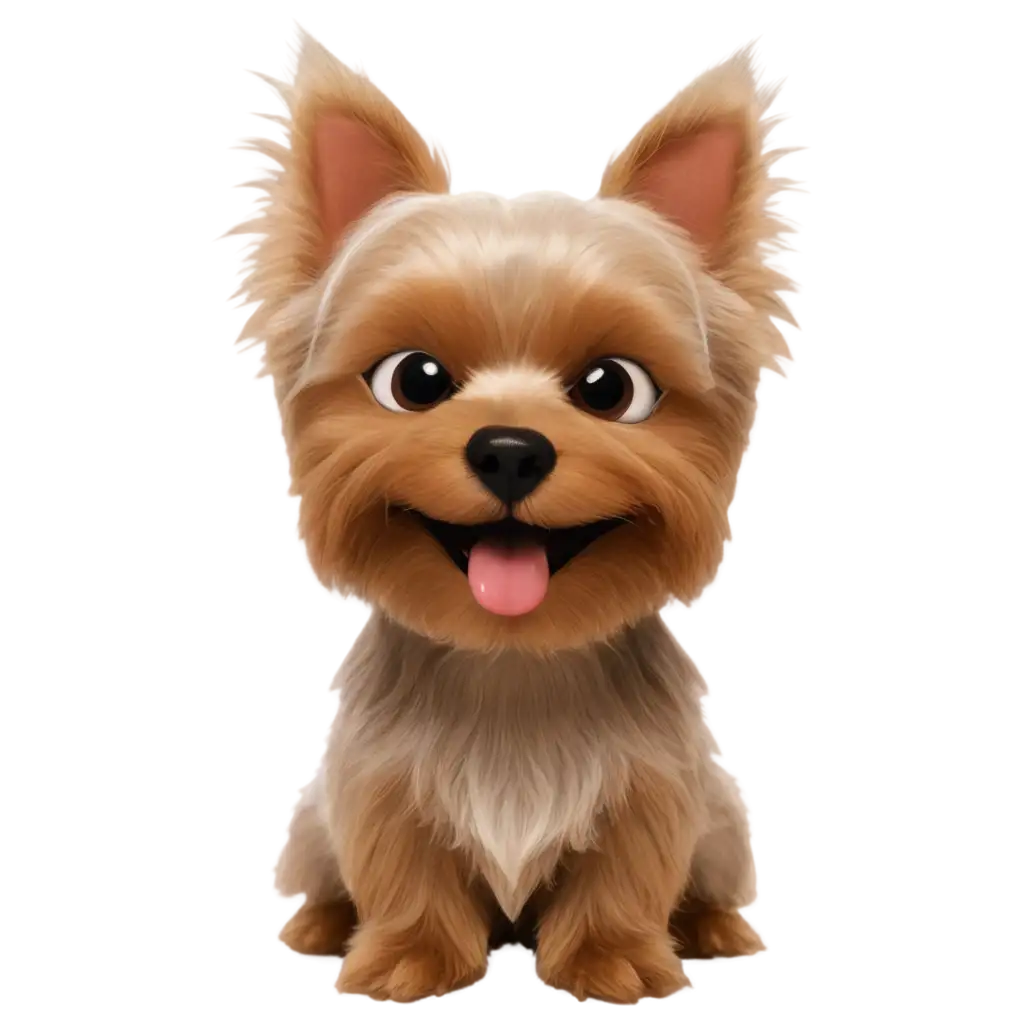 Adorable-White-and-Brown-Yorkie-Cartoon-Dog-PNG-with-a-Smile-Perfect-for-Design-and-Branding