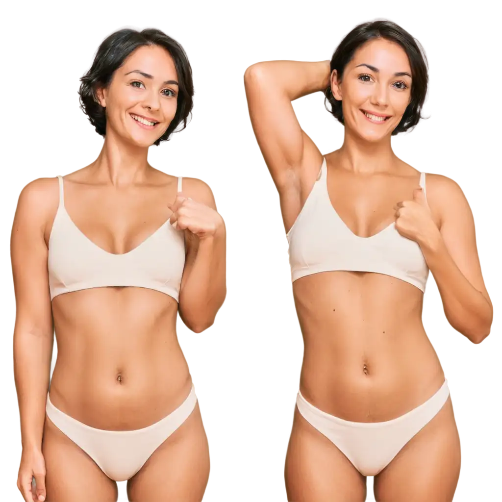 PNG-Image-of-Woman-Displaying-Satisfaction-After-Laser-Hair-Removal-on-Armpit