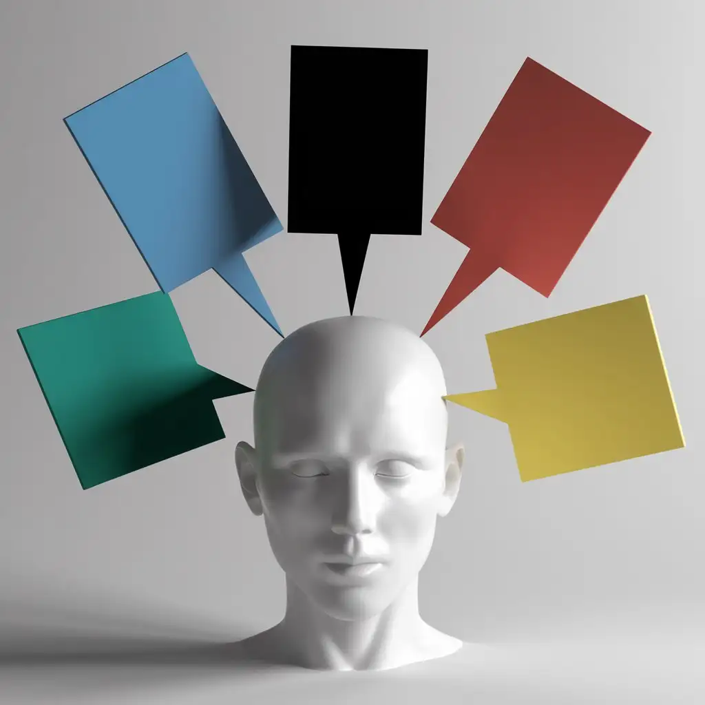 Abstract-Human-Head-with-Colorful-Rectangles-in-Minimalist-Neomorphic-Style