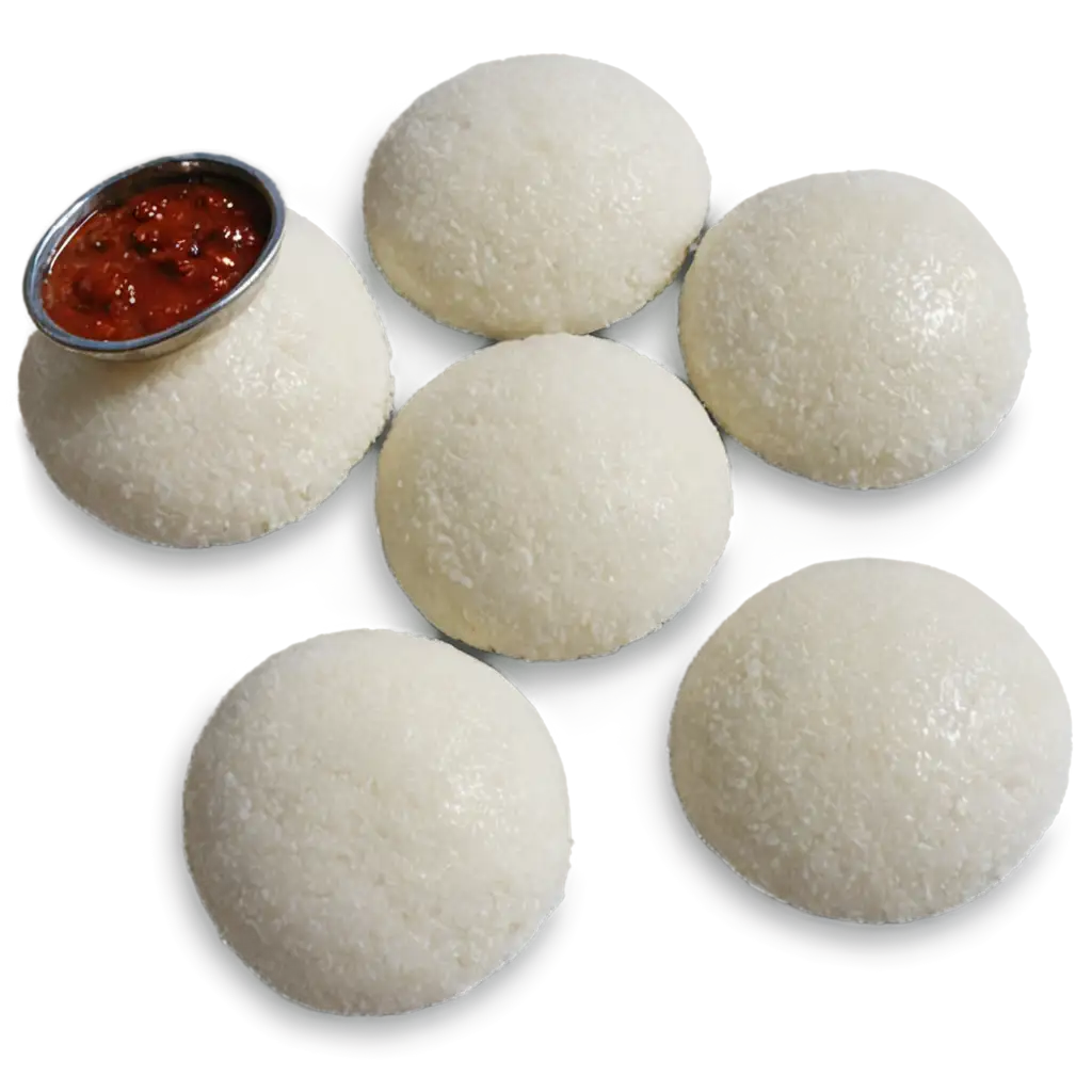 Idli-PNG-Image-HighQuality-and-Versatile-Culinary-Illustration-for-Digital-Use