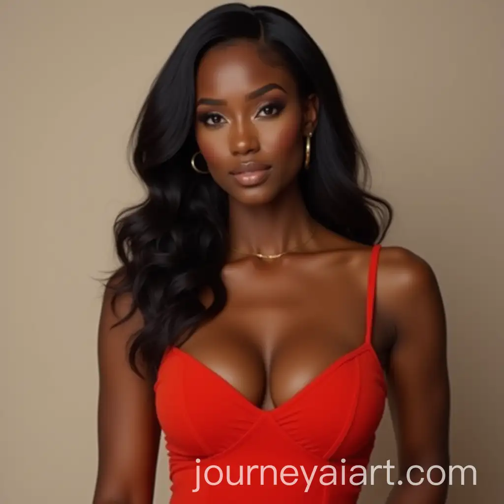 Stunning-African-Woman-in-Elegant-Dress-with-Soft-Makeup-and-Minimal-Gold-Jewelry