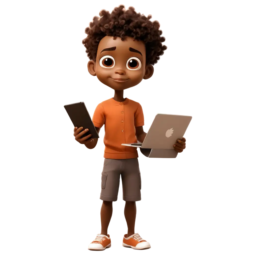 PNG-Illustration-Cartoon-African-Boy-with-AI-Robot-Vector-Image