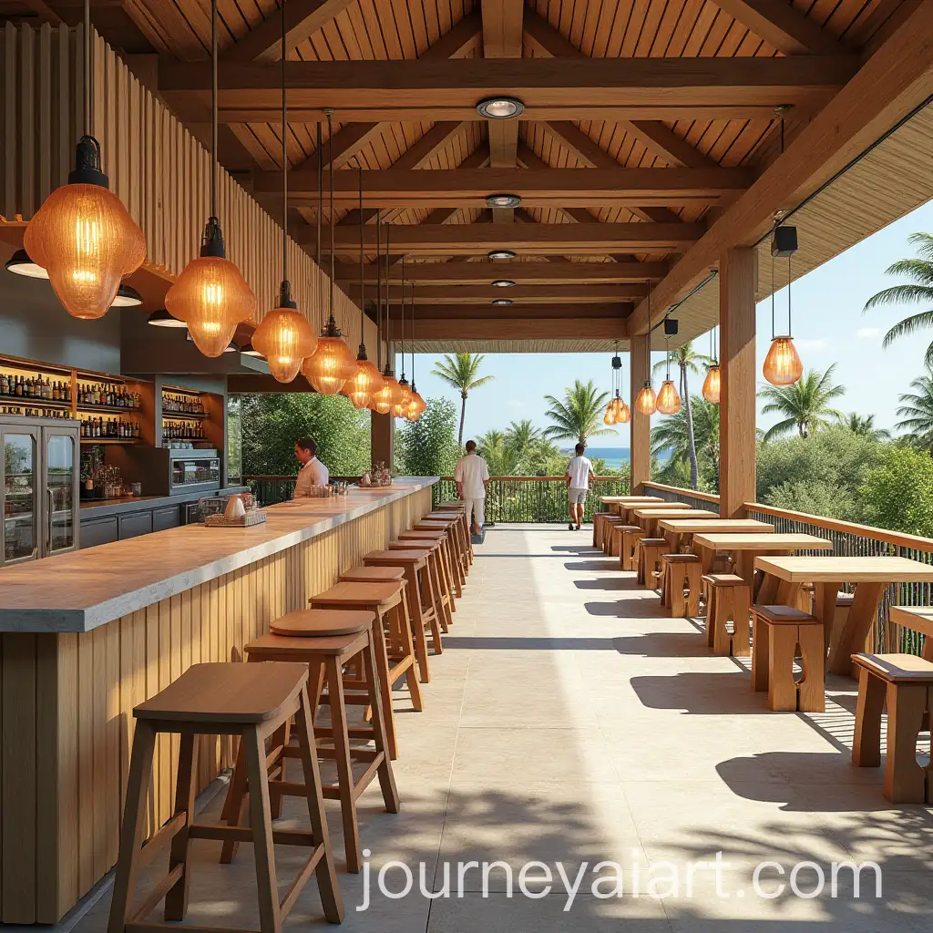 Bermuda-Food-Court-with-Line-for-Food-in-Modern-Setting