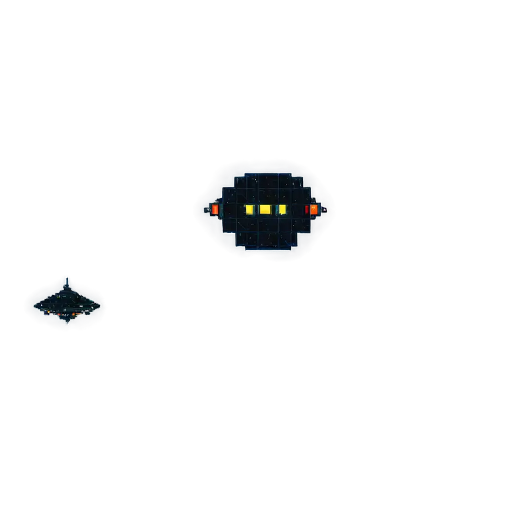 Pixel-Art-Space-Invader-Spaceship-PNG-for-Retro-Gaming-and-Web-Design