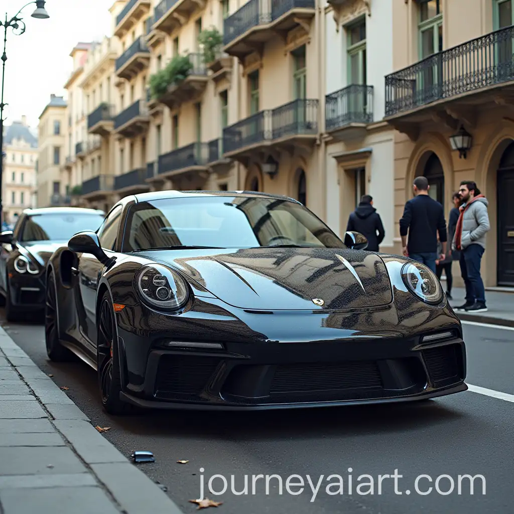 Sleek-Modern-Car-on-a-Clear-Road-with-Perfect-Proportions